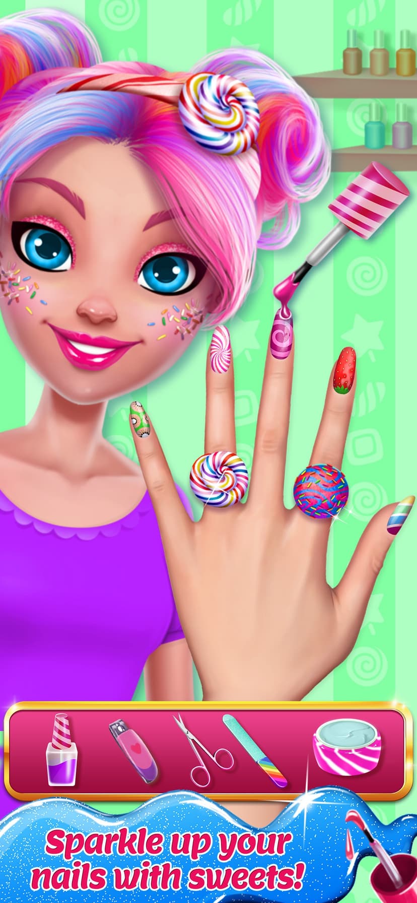 Candy Makeup Beauty Game screenshot 4 - screenshot