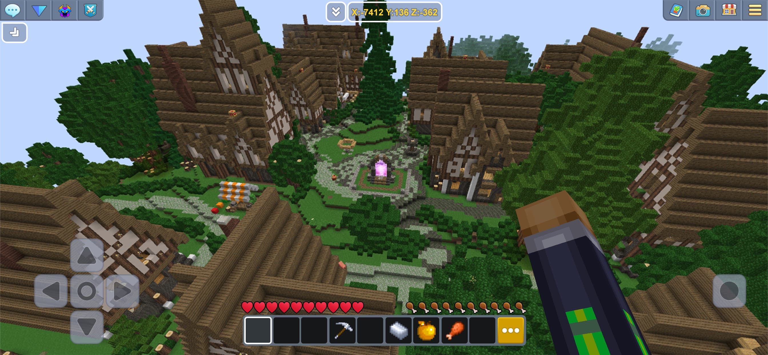 Planet Craft: Mine Block World screenshot 1 - screenshot
