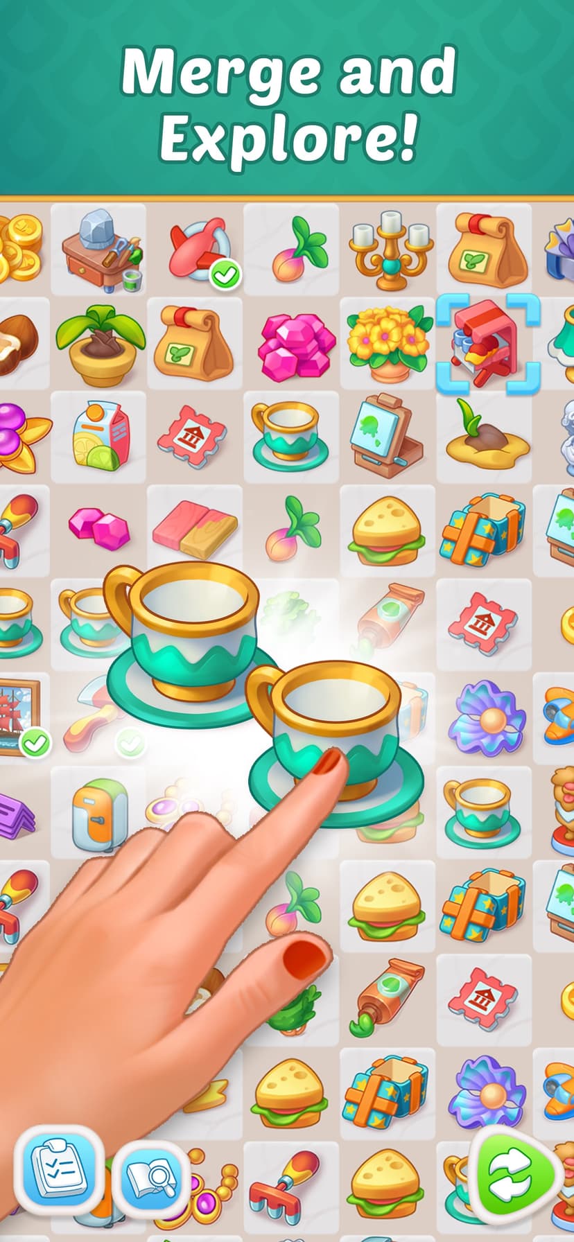 Mansion Tale: Merge Secrets screenshot 2 - screenshot