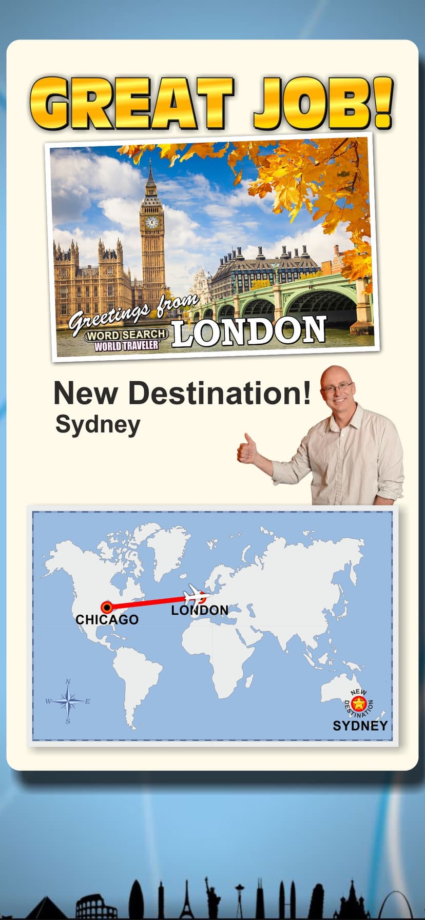 Word Search World Traveler screenshot 5 - screenshot