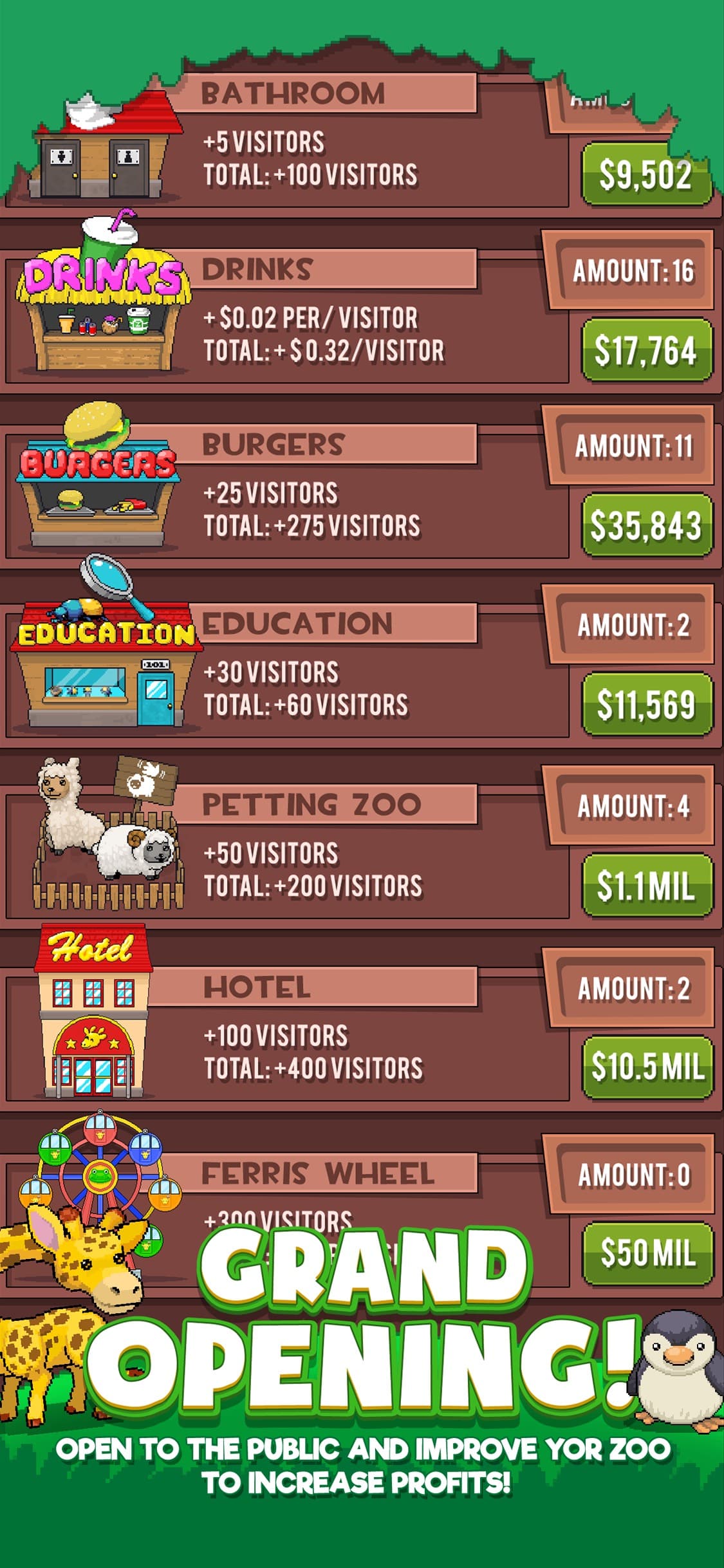 Idle Tap Zoo screenshot 2 - screenshot