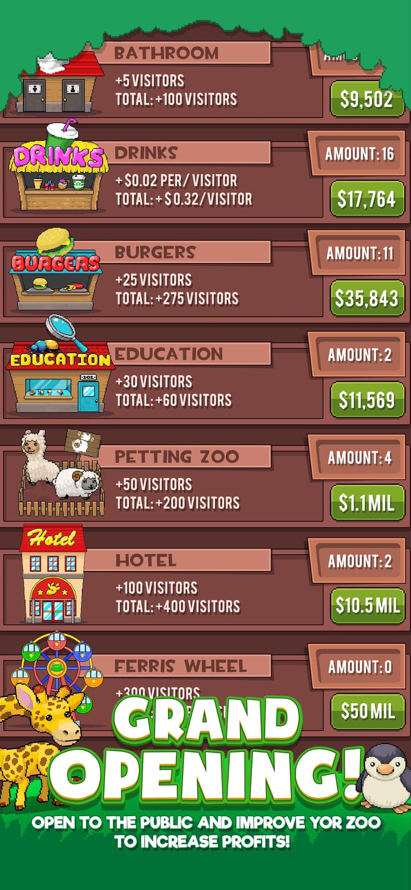 Idle Tap Zoo screenshot 2 - screenshot