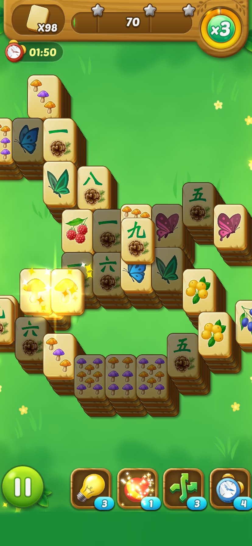 Mahjong Forest Puzzle screenshot 3 - screenshot