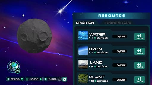Idle Universe: Planet Miner screenshot 1 - screenshot