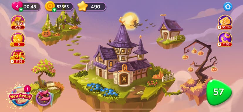 Witch & Cats – Cute Match 3 screenshot 7 - screenshot