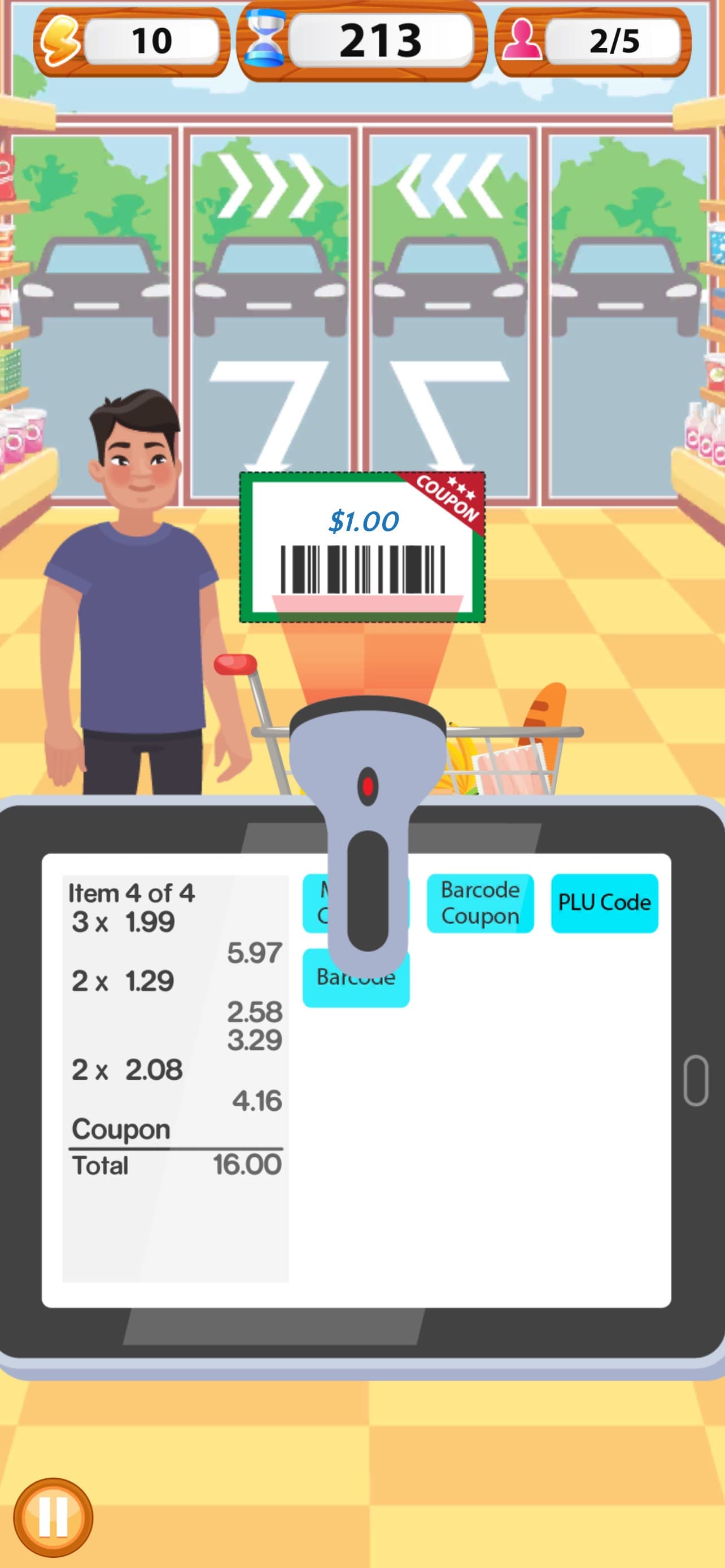 Supermarket Cashier Simulator screenshot 5 - screenshot