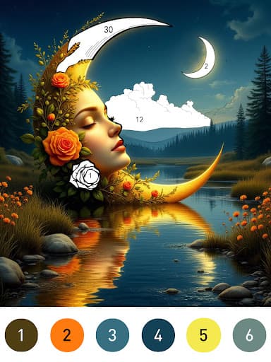 Fantasy Color By Number Game screenshot 21 - screenshot