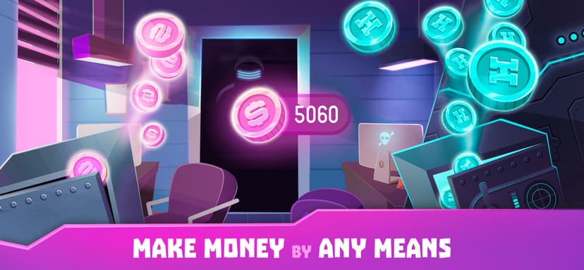 Hacker or Dev Tycoon? Clicker screenshot 5 - screenshot