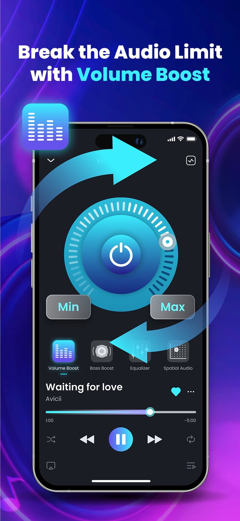 Volume Booster: Amplify Bass screenshot 3 - screenshot