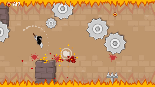 Ninja Shurican: Rage Game screenshot 1 - screenshot