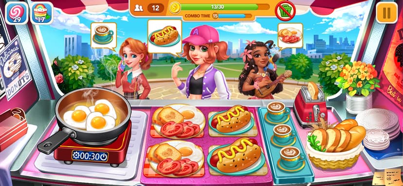 Cooking Frenzy® Crazy Chef screenshot 1 - screenshot