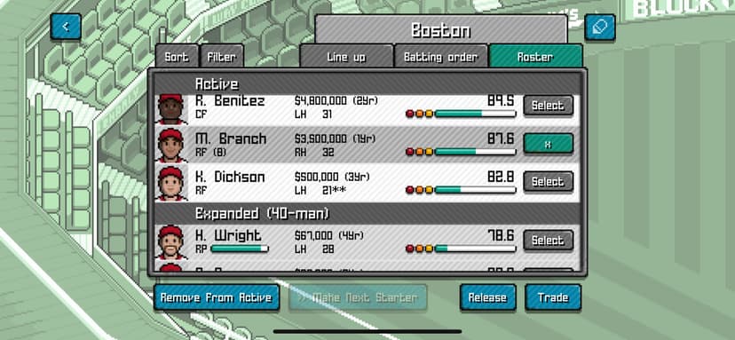 Pixel Pro Baseball screenshot 9 - screenshot