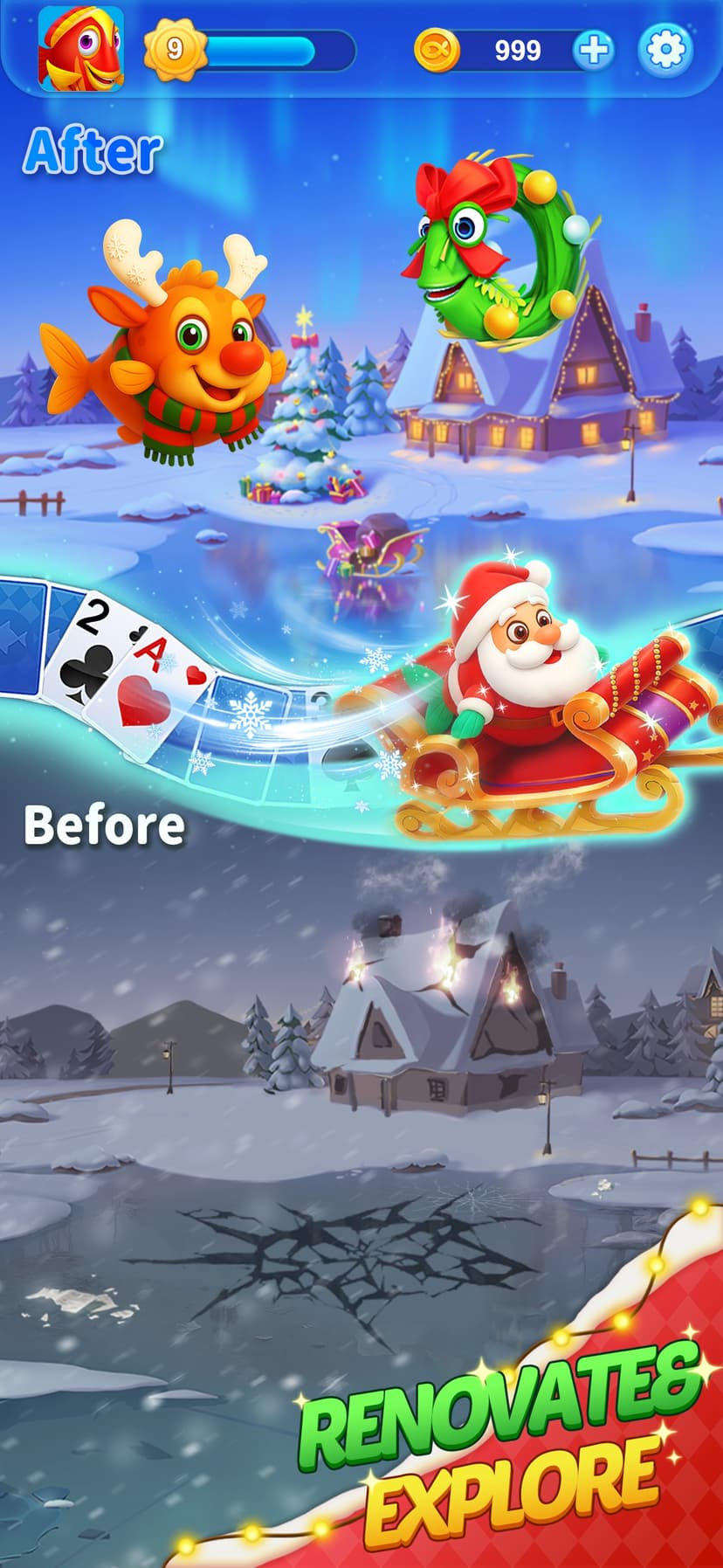 Solitaire 3D Fish screenshot 5 - screenshot