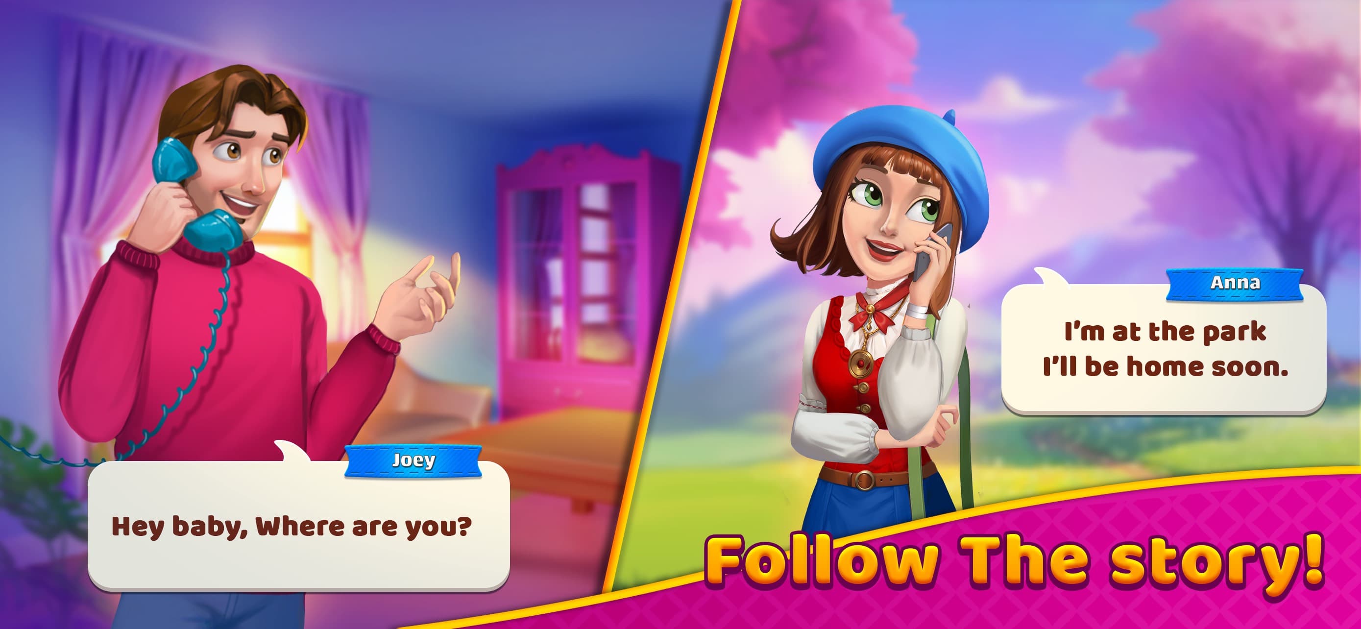 Anna's Garden: Match 3 Puzzles screenshot 1 - screenshot