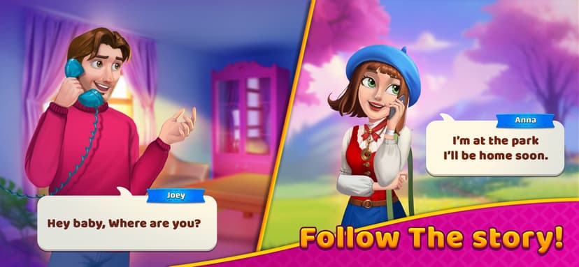 Anna's Garden: Match 3 Puzzles screenshot 1 - screenshot