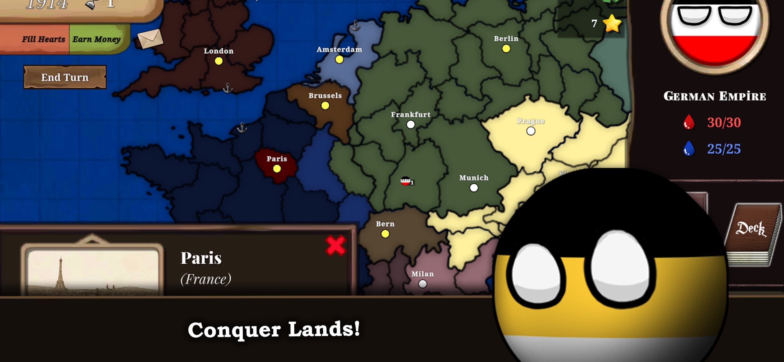 Countryball: Europe 1890 screenshot 2 - screenshot