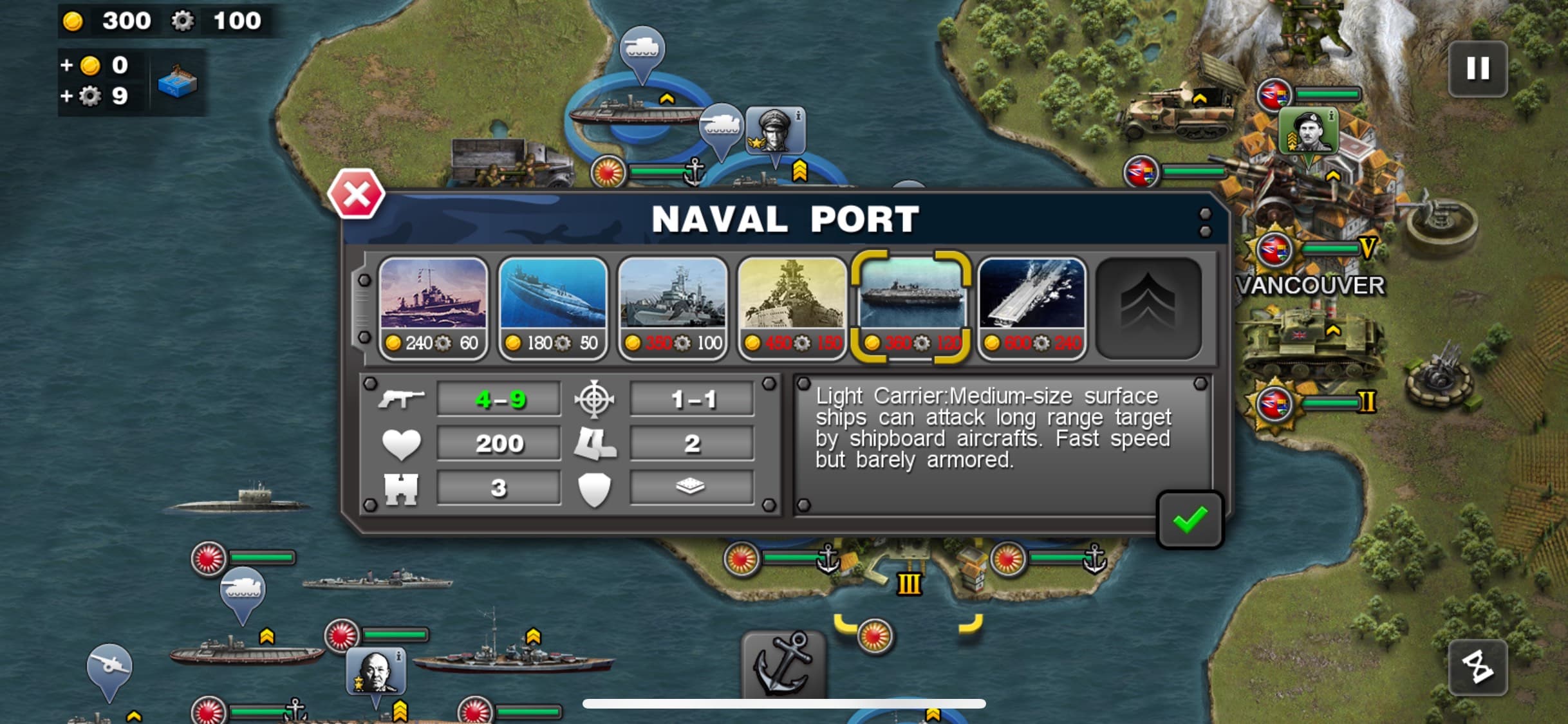 Glory of Generals: Pacific War screenshot 2 - screenshot