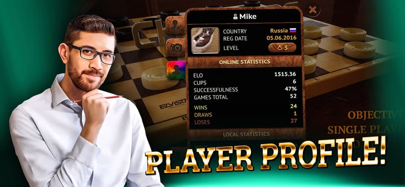 Checkers Online Elite screenshot 3 - screenshot