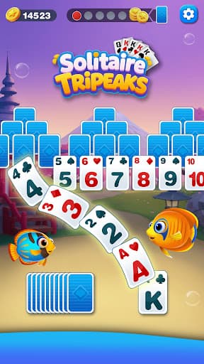 Tripeaks Solitaire Card screenshot 2 - screenshot
