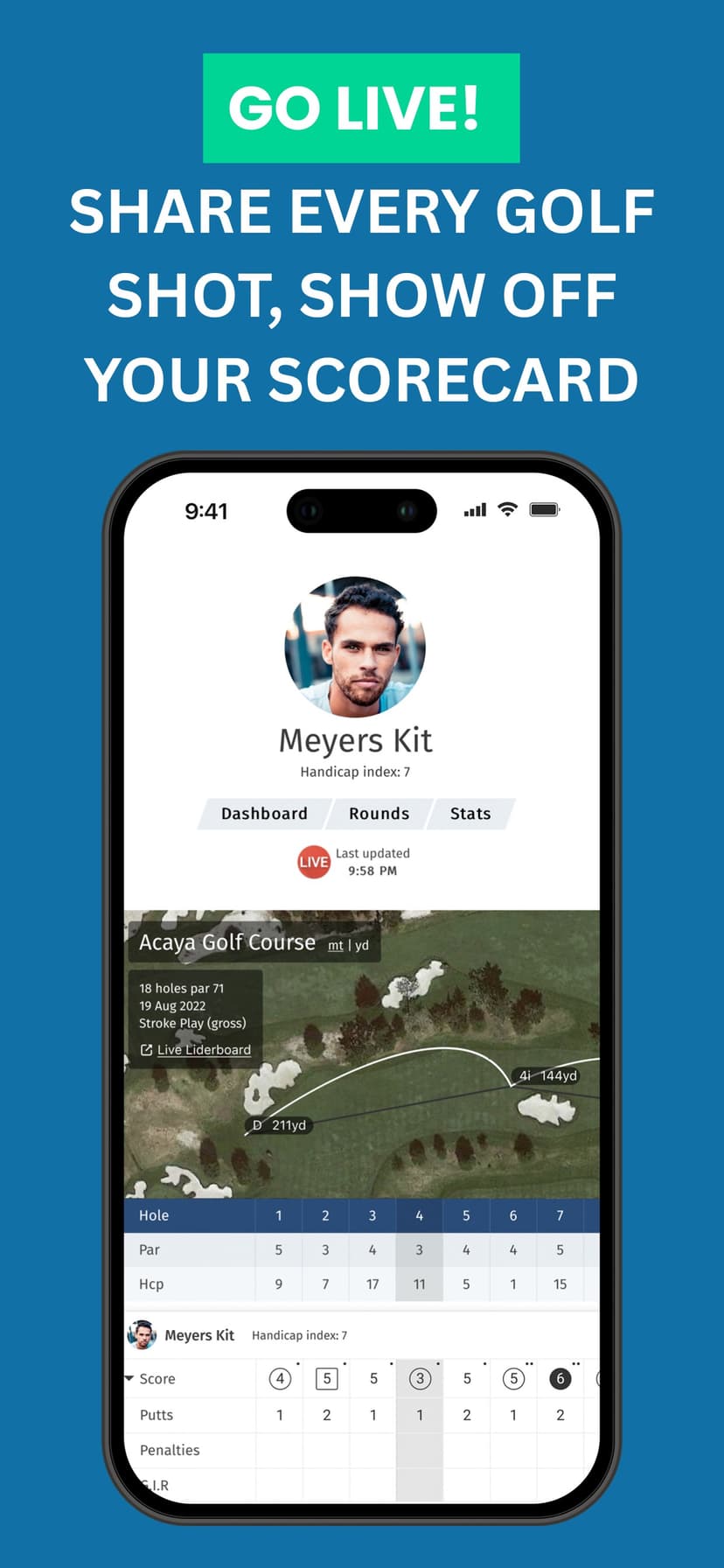 Golf Pad GPS Range Finder screenshot 7 - screenshot