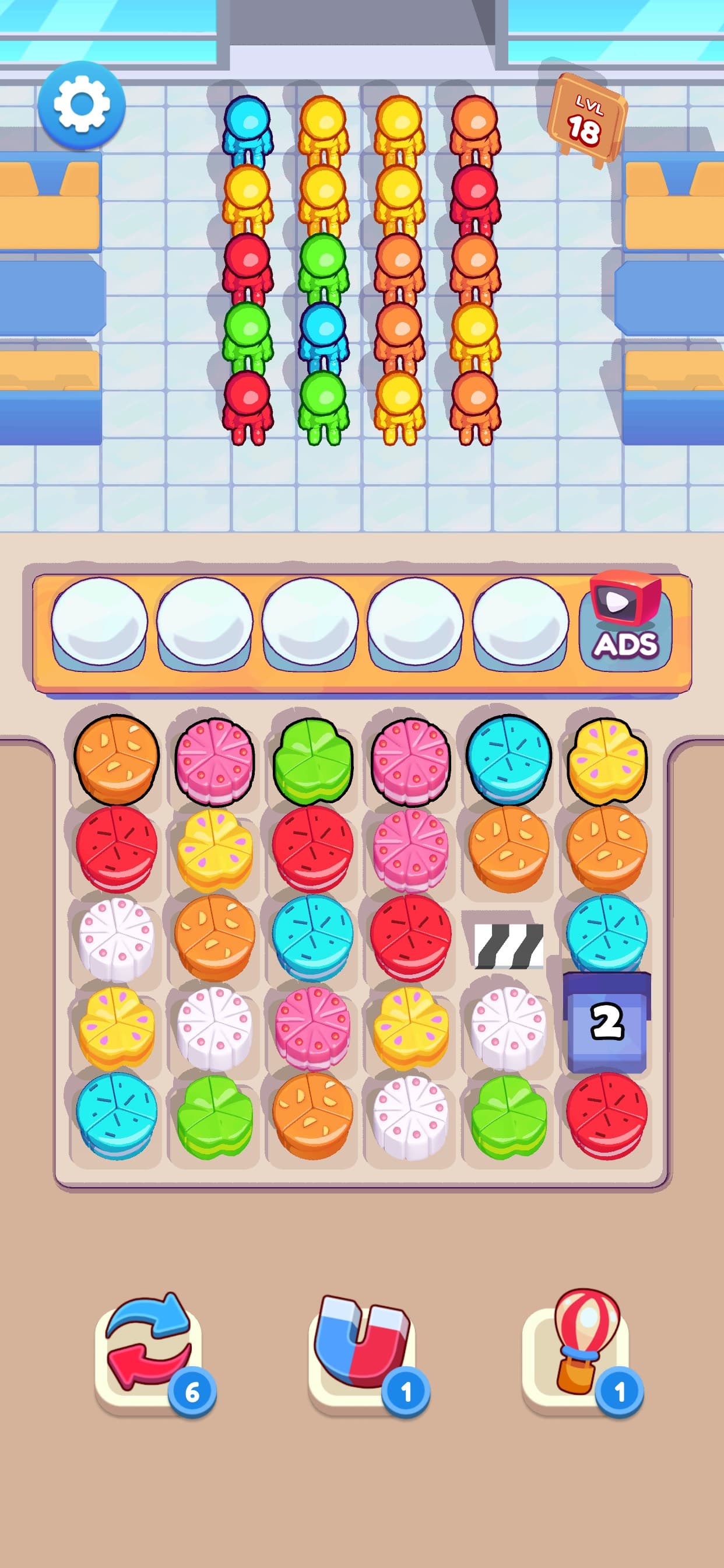 Cake Out Master Puzzle screenshot 6 - screenshot