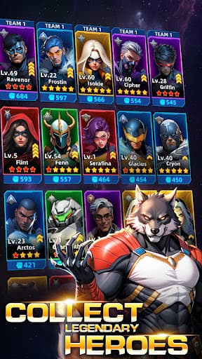 Superhero & Puzzles Match3 RPG screenshot 2 - screenshot