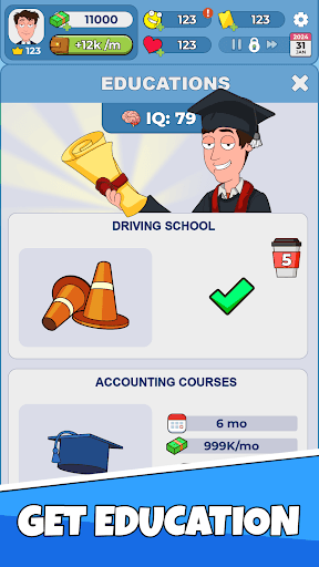 Idle Guy: Life Simulator games screenshot 5 - screenshot