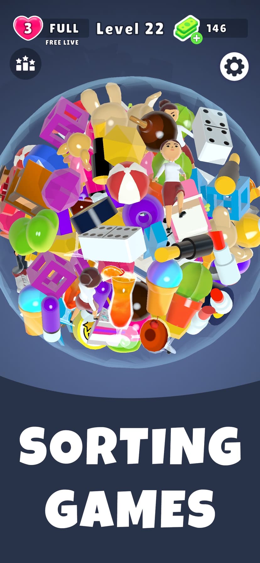 Triple Match 3D: Goods Factory screenshot 1 - screenshot