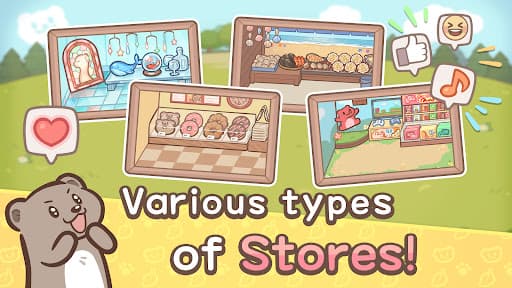 Welcome! Otter Town: cute game screenshot 17 - screenshot