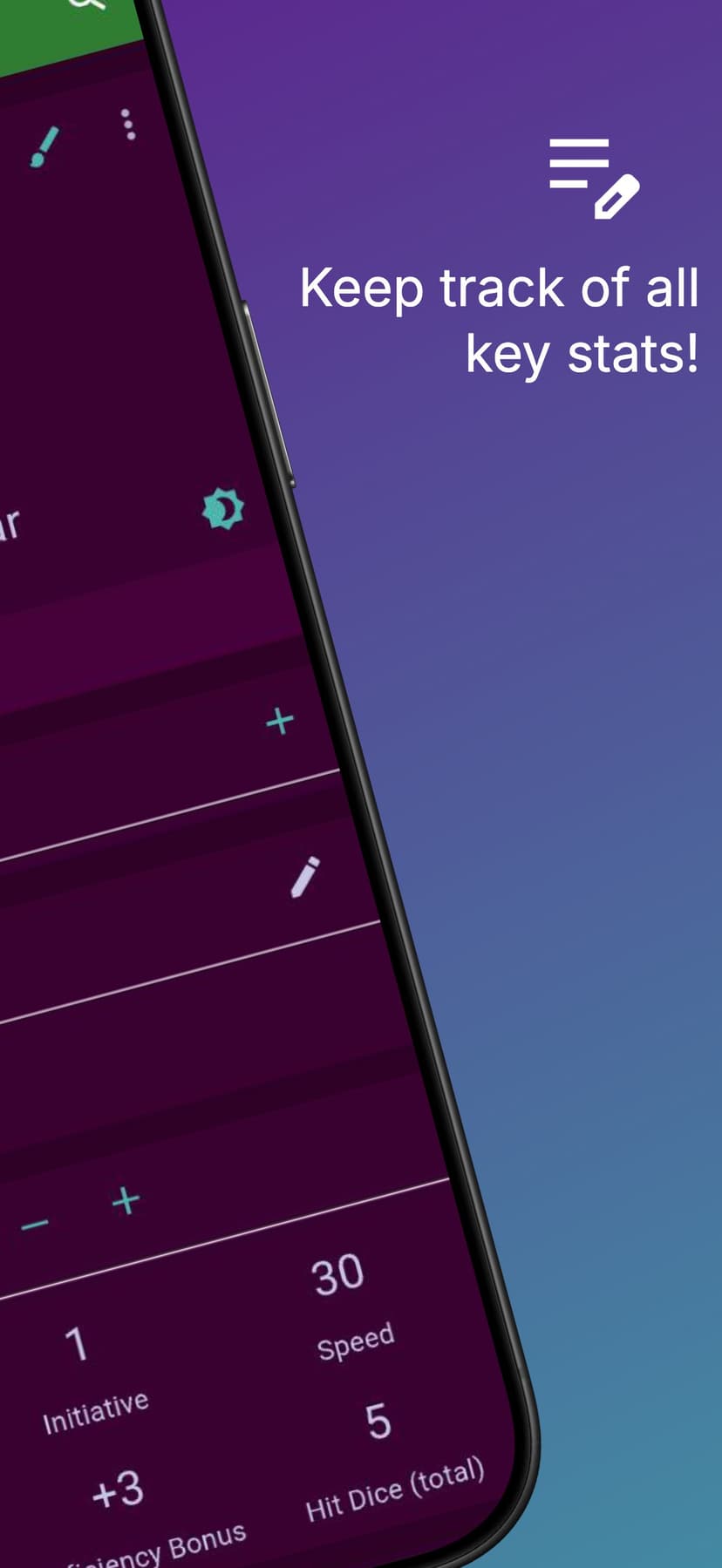 RPG Companion App screenshot 2 - screenshot