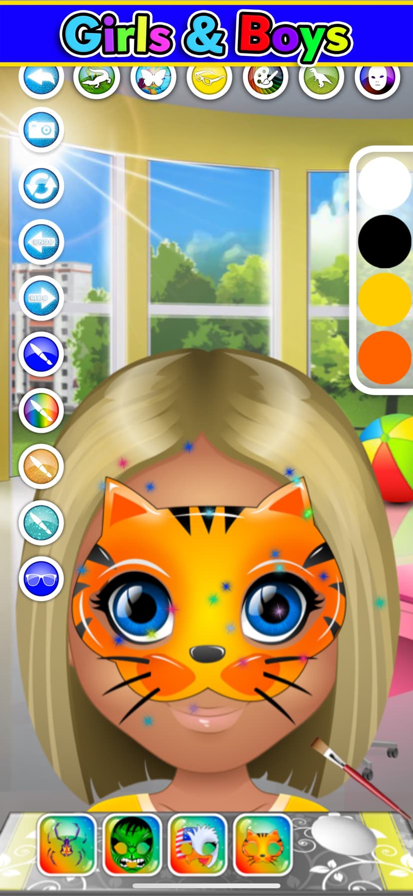 Kids Face Paint: Coloring Game screenshot 8 - screenshot