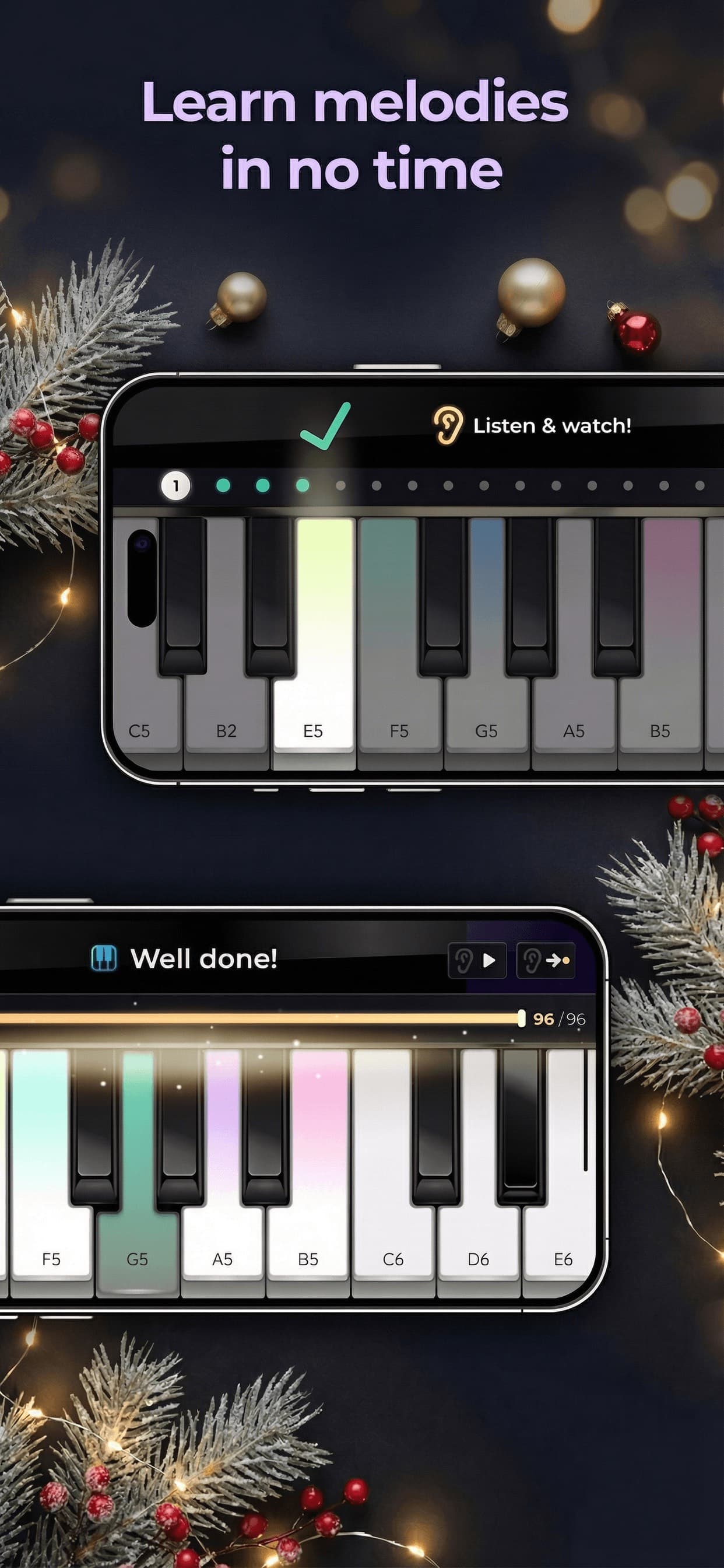 Piano - Keyboard Lesson & Game screenshot 3 - screenshot