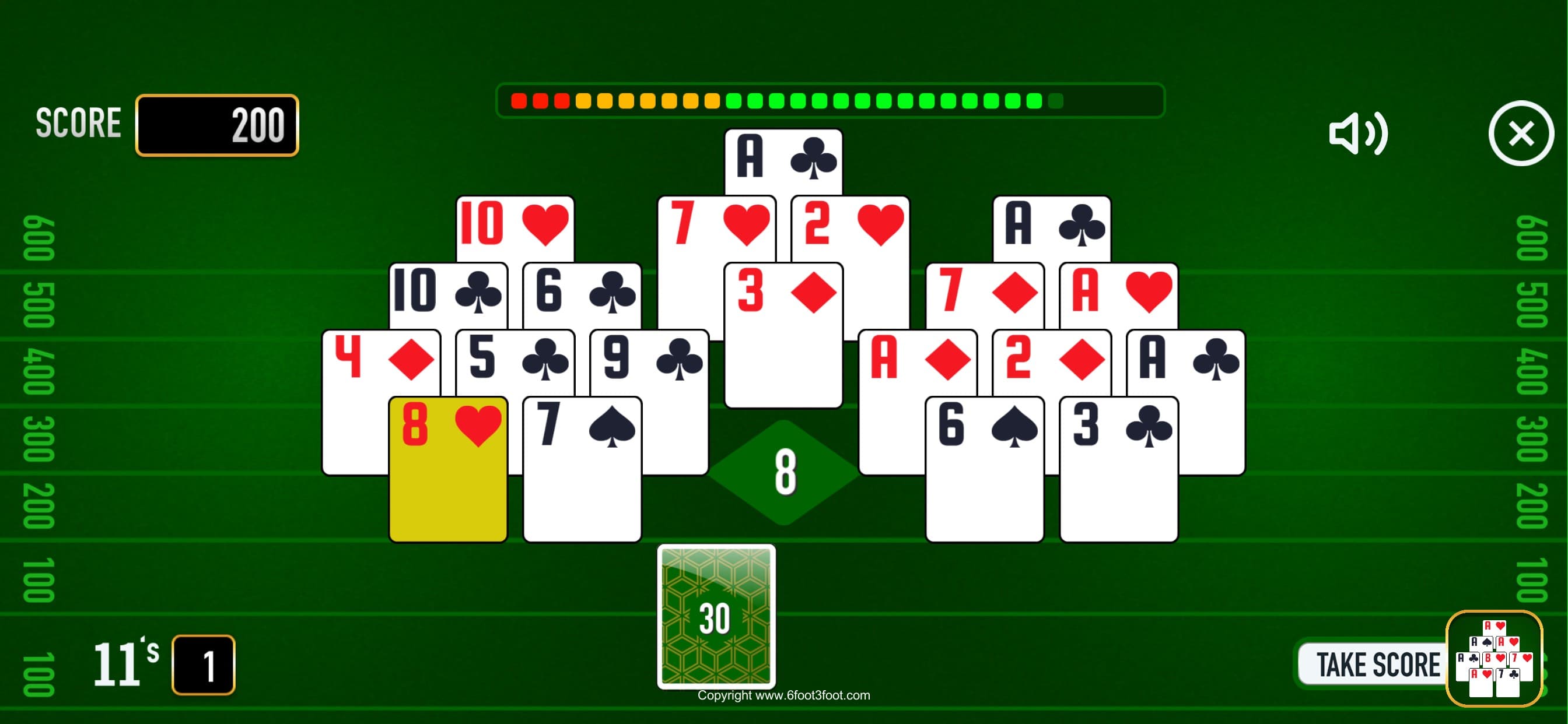 Elevens up! (11s up) screenshot 3 - screenshot