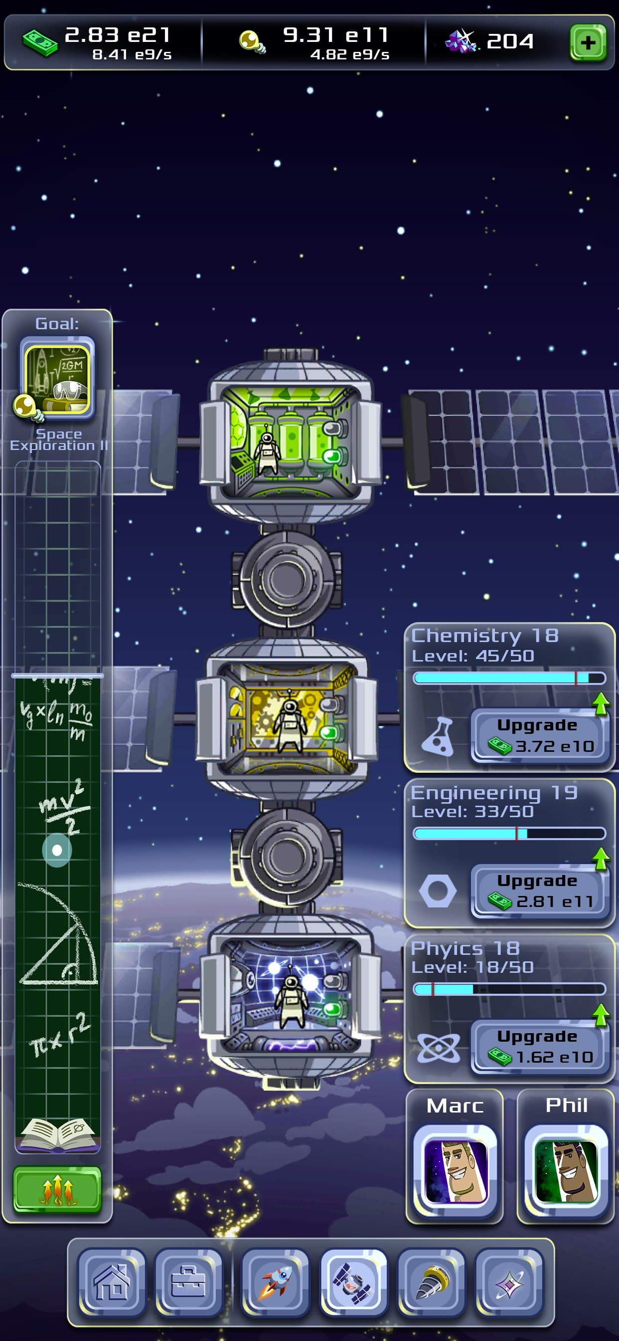 Idle Space Company screenshot 3 - screenshot