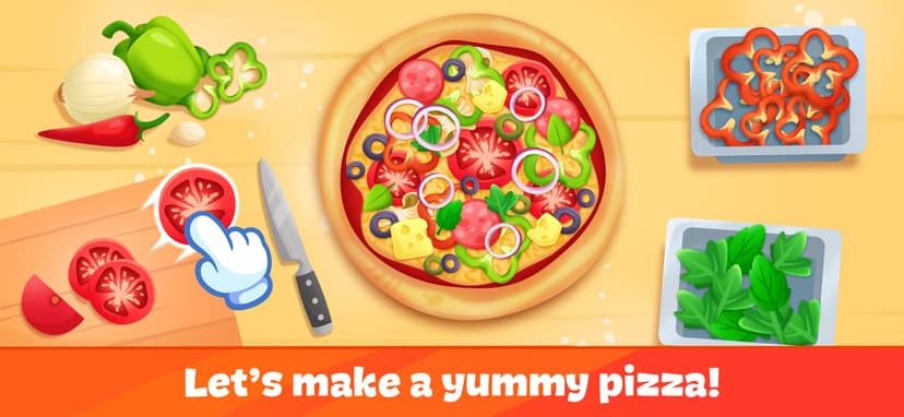 Pizza Games: Cooking for Kids screenshot 1 - screenshot