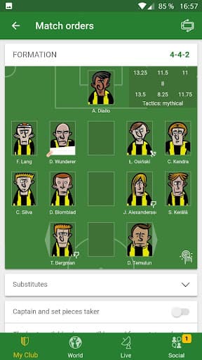 Hattrick Football Manager Game screenshot 4 - screenshot