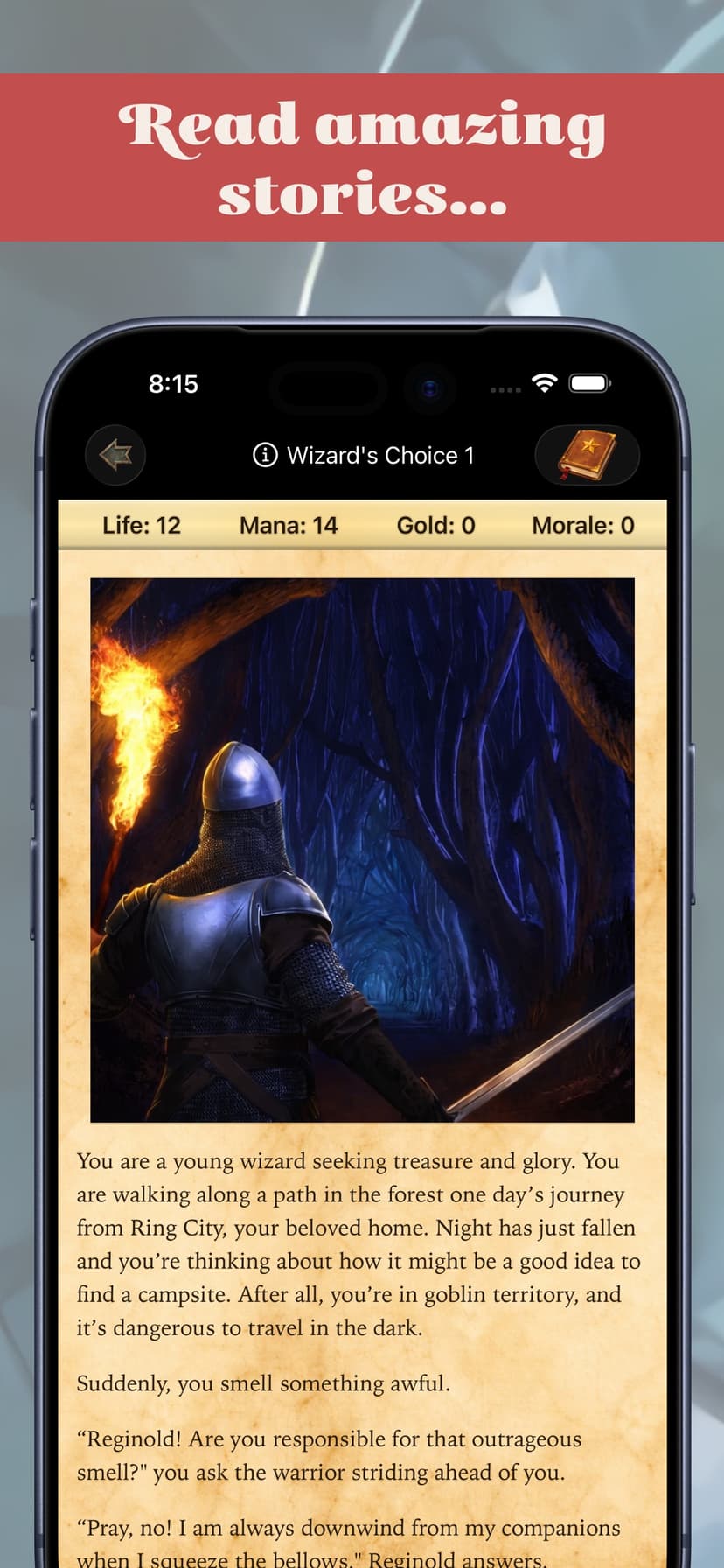 Dungeons and Decisions RPG screenshot 2 - screenshot