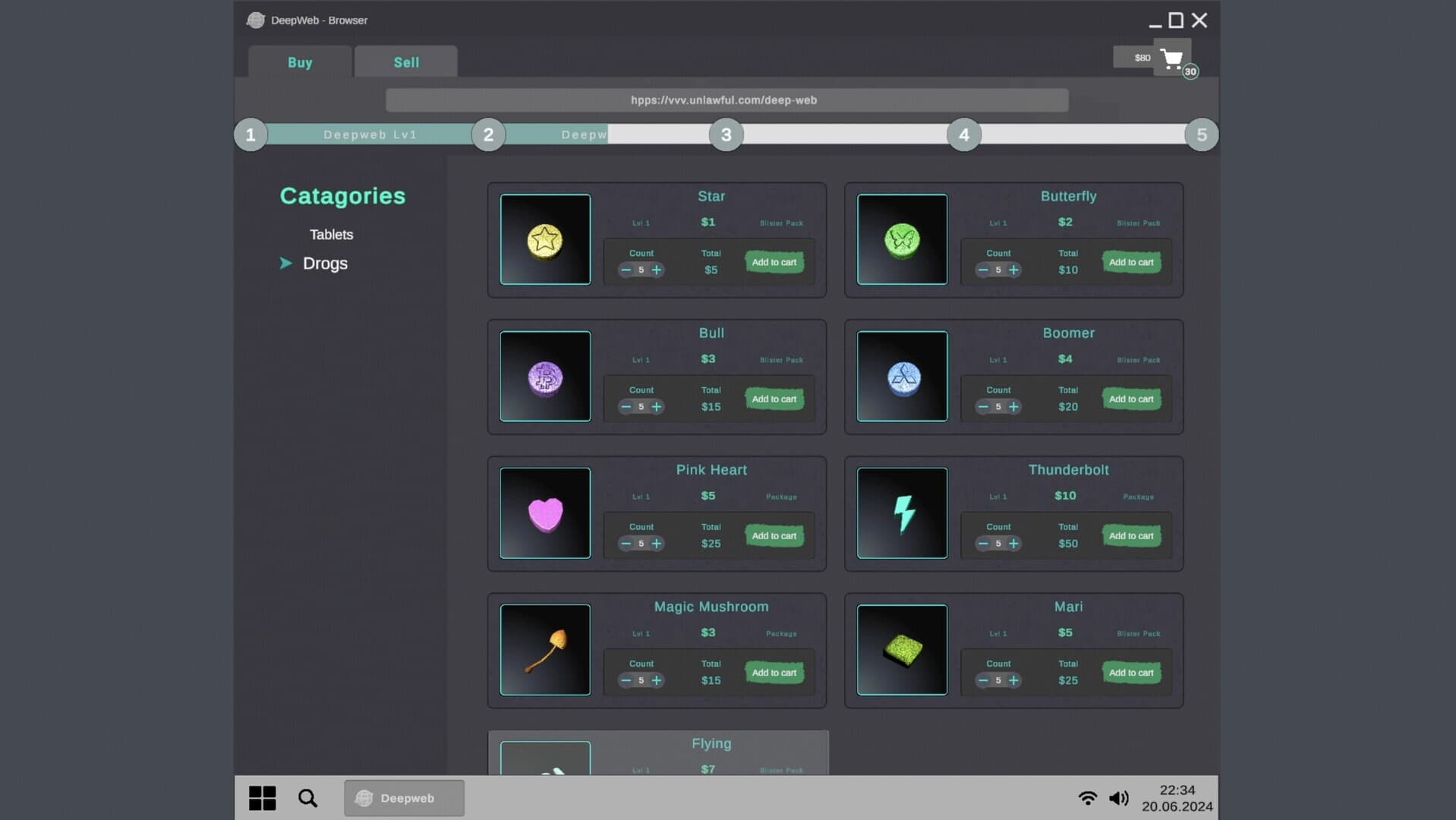 Null - screenshot