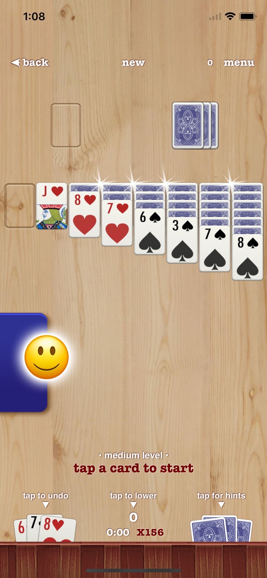 Solitaire ▻ Spiderette screenshot 1 - screenshot