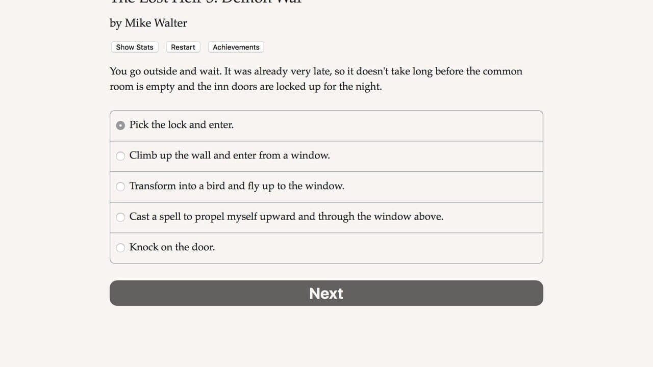 Null - screenshot