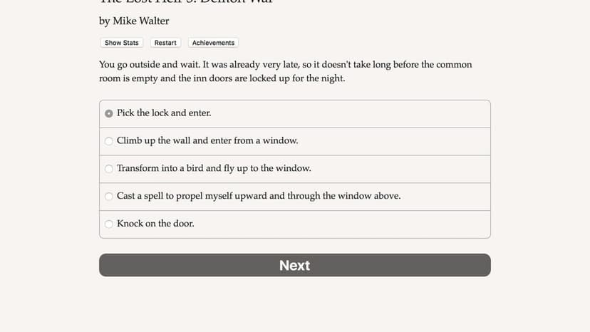 Null - screenshot