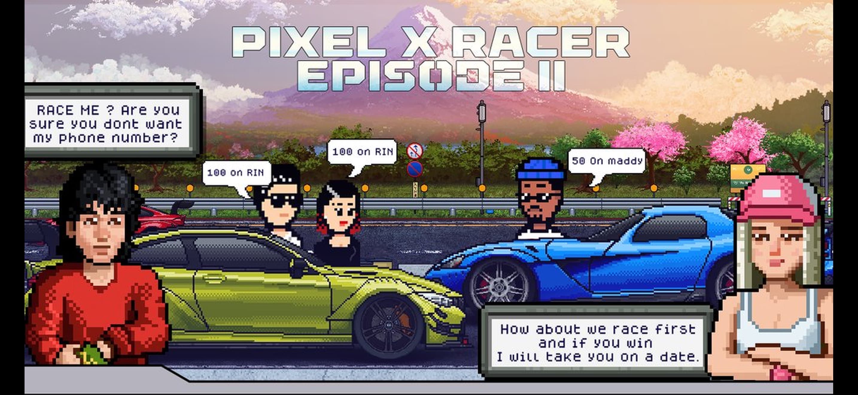 Pixel X Racer: Retro Drag Race screenshot 2 - screenshot