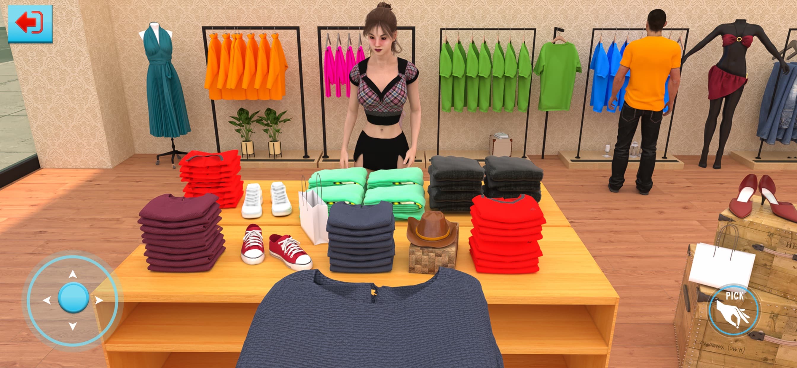 Clothing Store Sim Games 3D screenshot 4 - screenshot