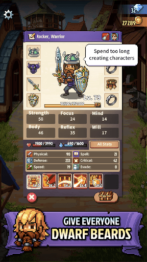 Knights of Pen and Paper 3 RPG screenshot 3 - screenshot
