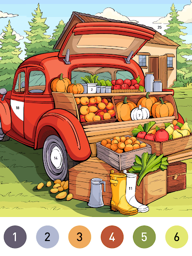 Country Farm Coloring Book screenshot 11 - screenshot