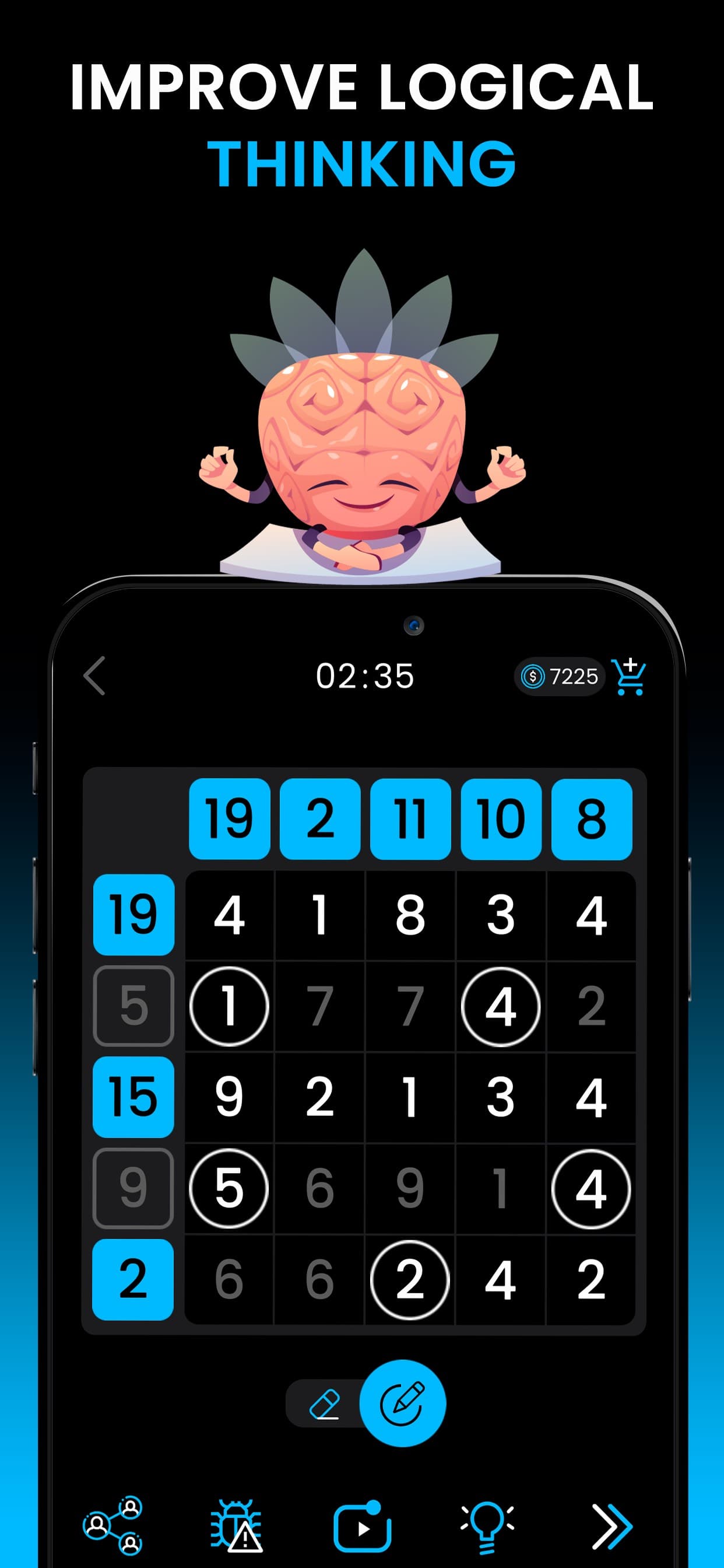 Math Master Cross Math IQ TEST screenshot 4 - screenshot