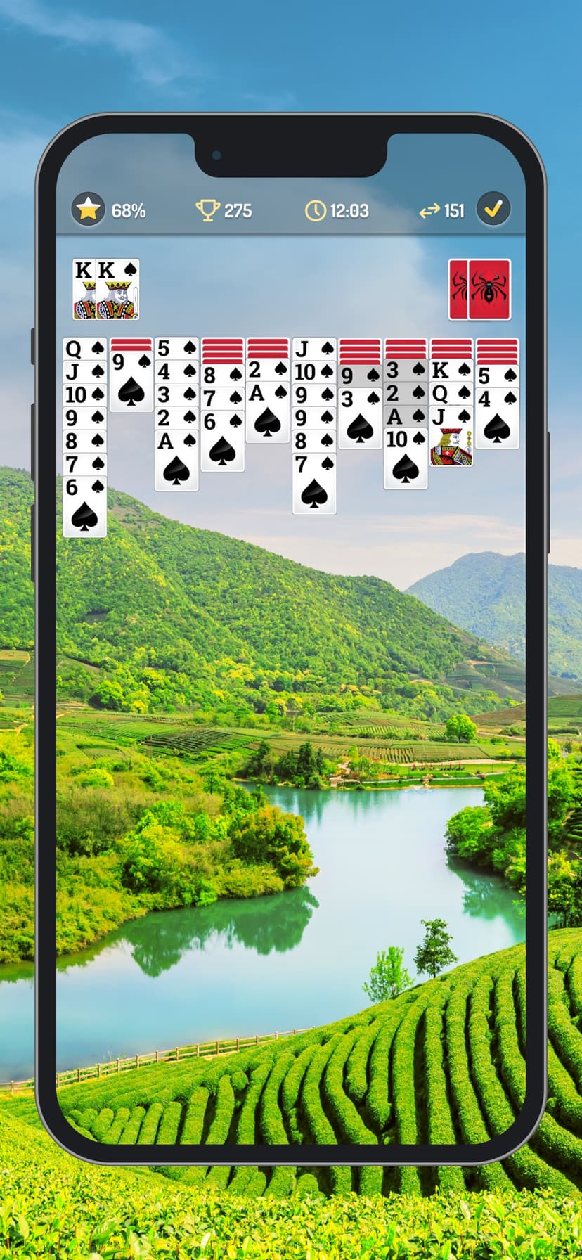 Spider Solitaire #1 Card Game screenshot 5 - screenshot