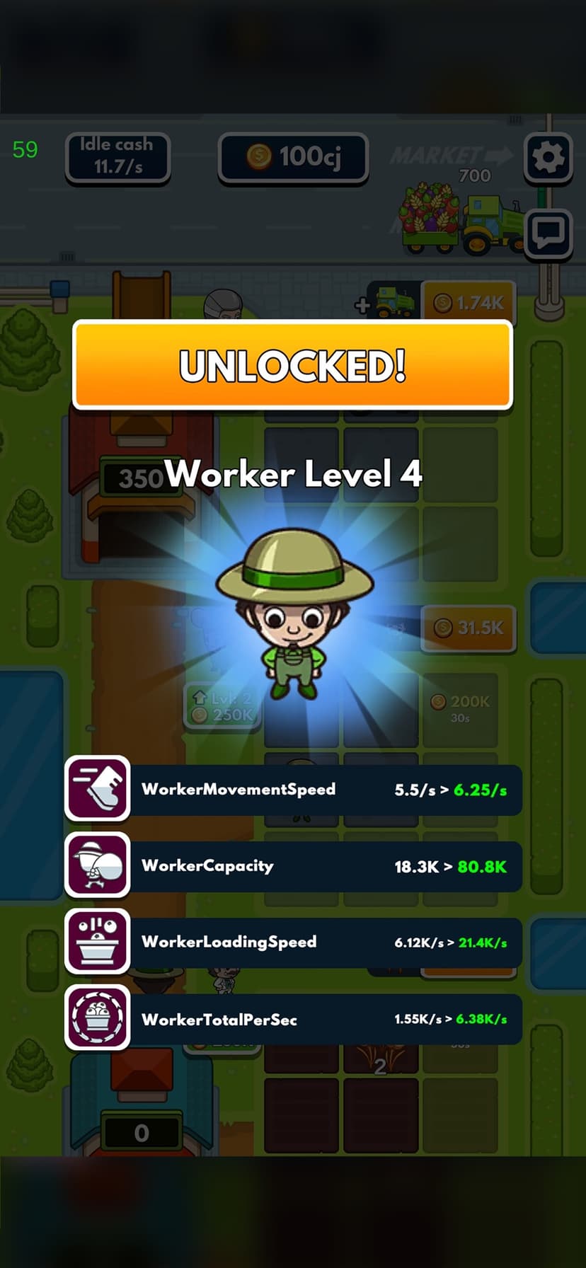 Idle Farm Tycoon - Merge Game screenshot 7 - screenshot