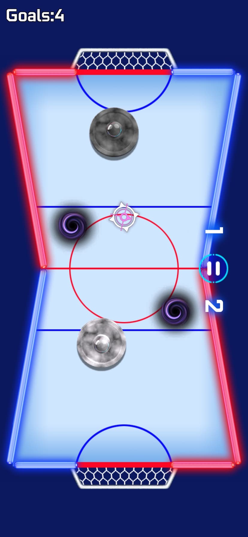 Glow Hockey Strike screenshot 7 - screenshot