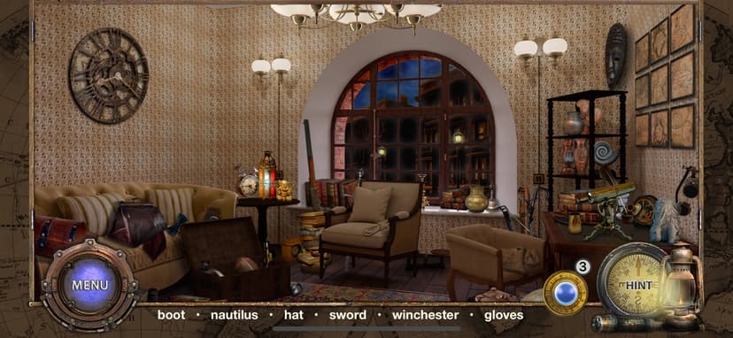 Captain Nemo: Hidden Objects screenshot 2 - screenshot